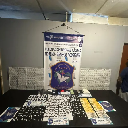 Droga fraccionada: cómo fue el operativo que golpeó al narcomenudeo en General Rodríguez