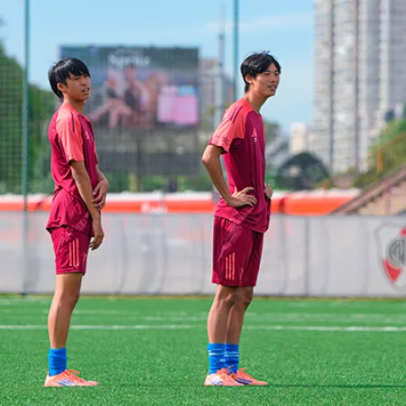 De Tokio a Núñez: cómo es el programa que trajo juveniles japoneses a River
