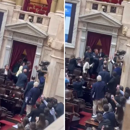 Venganza en Diputados: el peronismo quiere expulsar a Zago y Almirón por la pelea 2025