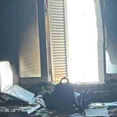 Incendio en el Senado: seis personas intoxicadas tras un foco ígneo en el cuarto piso