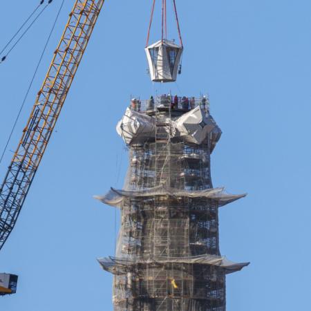La Sagrada Familia ya es la iglesia más alta del mundo