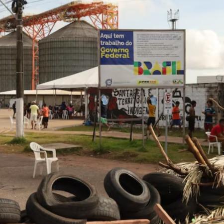 En plena cosecha de soja, manifestantes indígenas bloquearon una planta de Cargill en Brasil