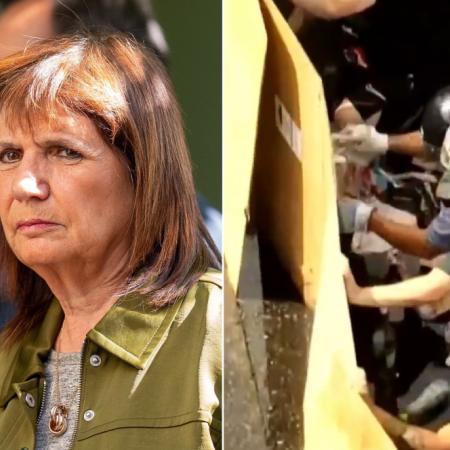La chicana de Bullrich por los incidentes en la marcha contra la reforma laboral