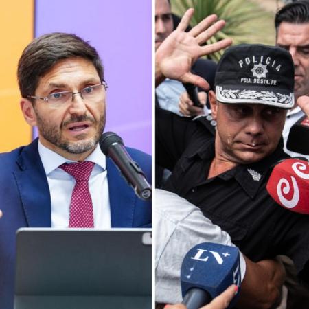 Golpe de mando de Pullaro en Santa Fe: qué hizo con el jefe de la Policía de Rosario