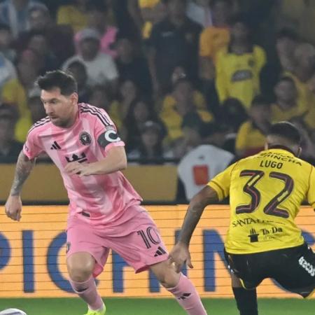Messi brilló en Guayaquil, pero Barcelona SC rescató un empate histórico