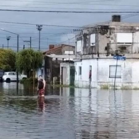 Olavarría y el temporal: 150 mm en pocas horas desbordaron calles y canales