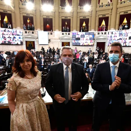 Congreso semivacío y diputados en pantallas: cómo fue la inauguración de las sesiones ordinarias en pandemia