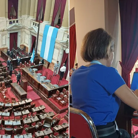 Bronca de Maxi Ferraro en Diputados por el lugar de la prensa: qué pasó arriba