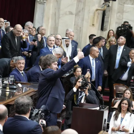 El ranking de las 30 palabras más repetidas por Milei en su discurso de apertura