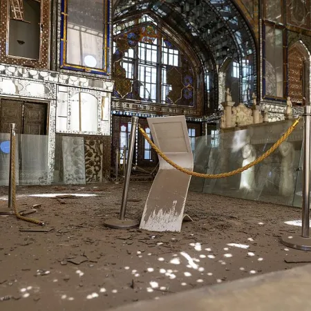 Bombardeos dañan el Palacio de Golestán, joya histórica de Teherán