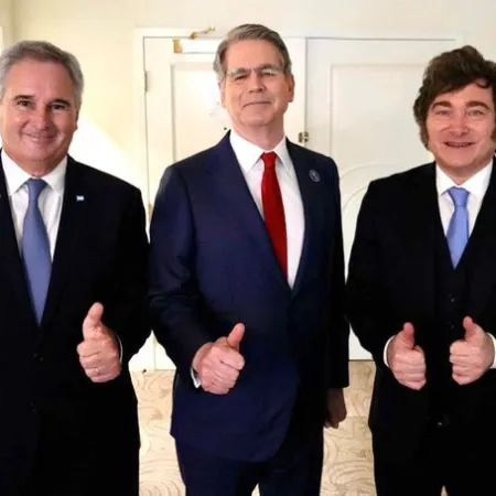 Un funcionario clave de Trump elogió a Milei y destacó la acumulación de reservas