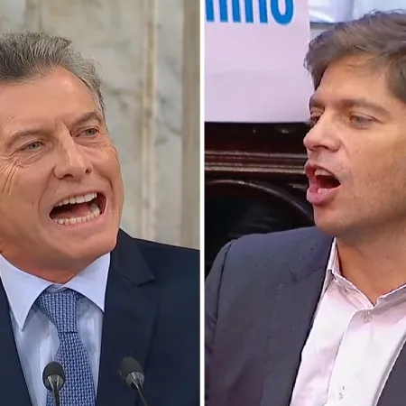 El día que Kicillof se prendió a los abucheos contra Macri y se rió de sus bloopers