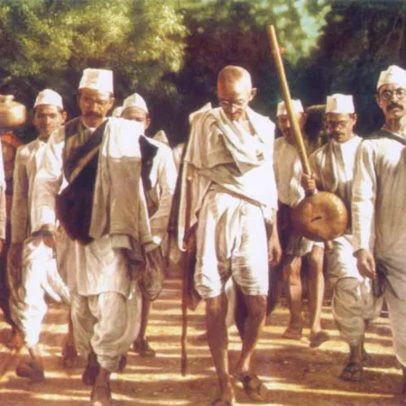 La Marcha de la Sal: el desafío de Gandhi que sacudió al Imperio británico
