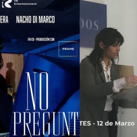 Mica Riera y Nacho Di Marco presentan No preguntes en todos los cines