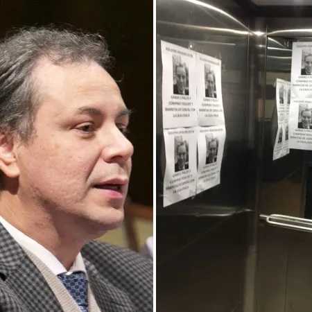 "Ratón": el insólito escrache que recibió Guillermo Arancibia, nuevo jefe de ANSES