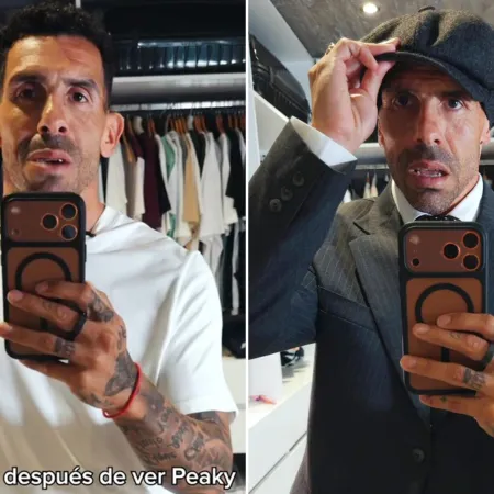 Carlitos Shelby: Tevez se volvió viral tras ver Peaky Blinders