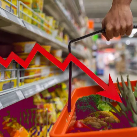 La paradoja del consumo: menos compras en góndolas y más crédito hipotecario