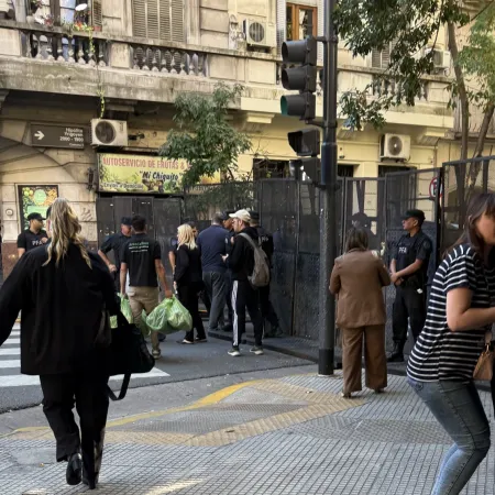 Glaciares: el vallado y el filtro del 1% en las audiencias que enfureció a la oposición