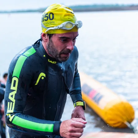 Terminó el Ironman 70.3 en San Juan con emociones y la sorpresa de Nicolás Cabré