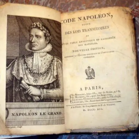 El Código Napoleónico marcó un antes y un después en la ley