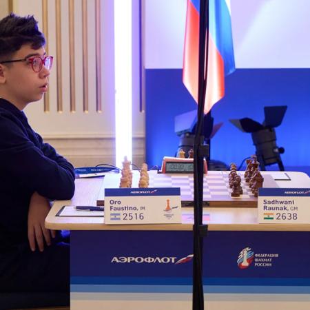 Faustino Oro sigue invicto en Moscú y sueña con ser Gran Maestro