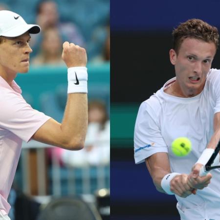 Sinner vs. Lehecka: choque inesperado en la final del Miami Open