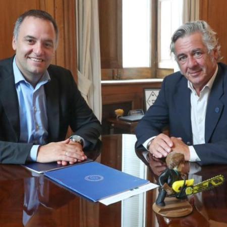 Adorni y Nicolás Pino hablaron del agro: qué pidió la SRA en la reunión