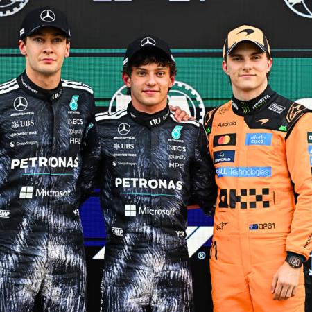 Antonelli y Russell dominan en Suzuka; Colapinto larga 15°