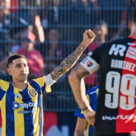 Central le ganó a Newell's por 2-0 y se quedó con el clásico rosarino