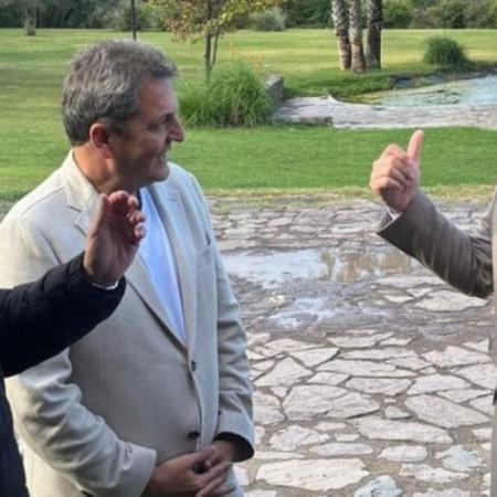 Misterioso encuentro: Sergio Massa y el intendente de Maipú en Mendoza
