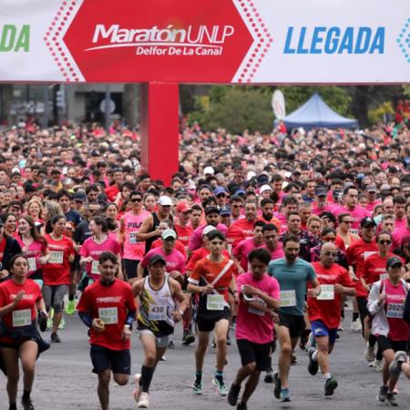 La UNLP celebra 20 años de su maratón con récord de corredores