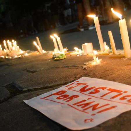 San Cristóbal despide a Ian Cabrera: velas, carteles y un pueblo atravesado por el dolor