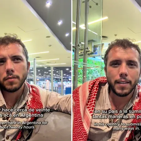 Thiago Ávila deportado de Argentina: el video que grabó desde el aeropuerto