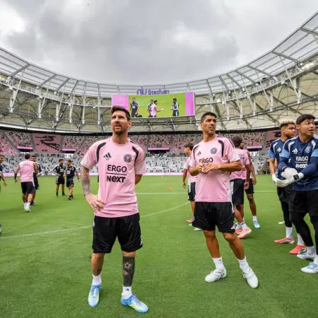 Messi conoció el Nu Stadium de Inter Miami antes del debut con Austin FC