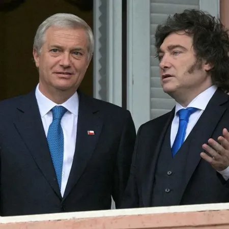 Milei recibió a Kast en Casa Rosada con una agenda común en economía y seguridad