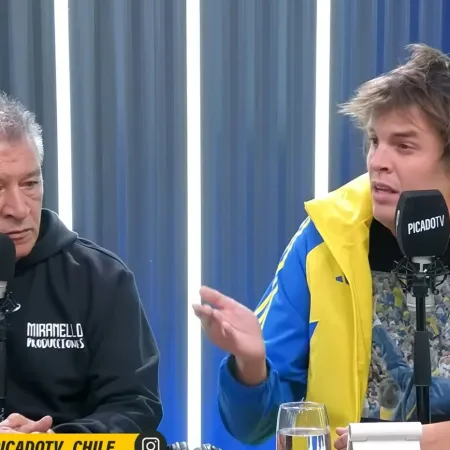 Gustav Salvestrini cruzó al Bichi Borghi en la previa de Católica vs. Boca