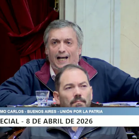 Máximo Kirchner en llamas por la Ley de Glaciares: qué vaticinó para el 2027