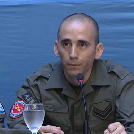 El reclamo de Nahuel Gallo por los presos políticos