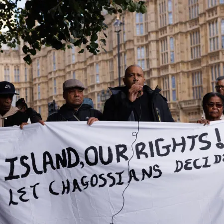 Reino Unido frena entrega de Chagos a Mauricio por presión de Trump