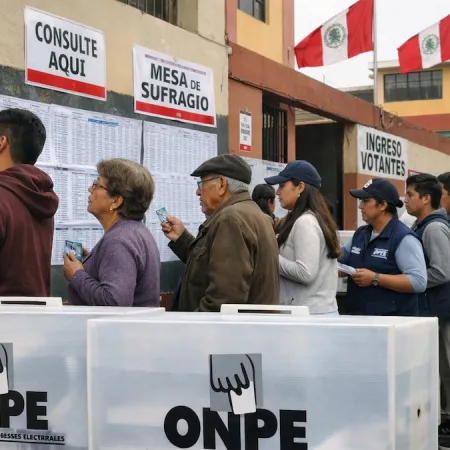 ONPE bajo presión: qué pasó con las 211 mesas que no se instalaron