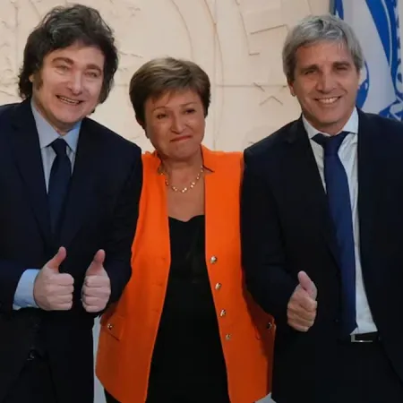 Celebran Milei y Caputo: acuerdo con el FMI y desembolso de US$1.000 millones