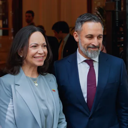 Abascal recibió a María Corina Machado y dejó una definición clave sobre Venezuela