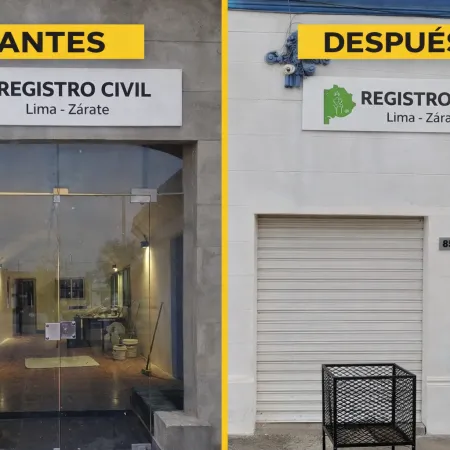 Zárate: la pelea entre Matzkin y Kicillof volvió por el Registro Civil de Lima