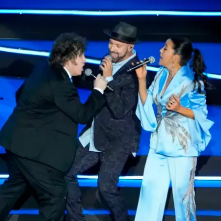 Milei cantó “Libre” en Israel y ahora puede hacer historia en una ceremonia