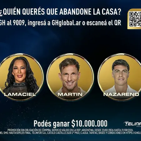 ¿Quién se va de Gran Hermano esta noche? ¿La Maciel, Martín o Nazareno?