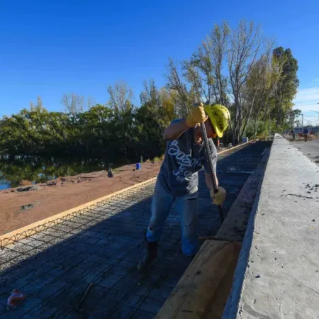 Neuquén: la obra del puente Anaya entra en su tramo final