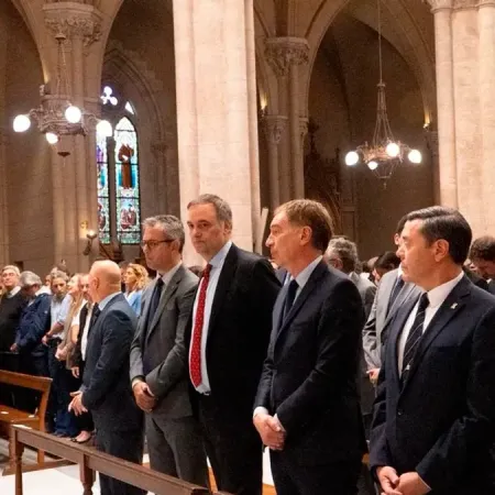 Luján: la misa por Francisco mostró a Adorni y Kicillof en la misma fila