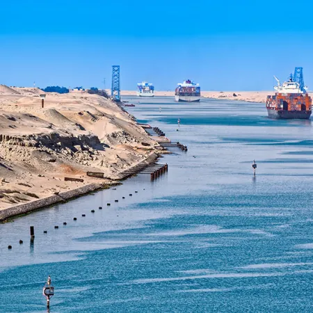 Canal de Suez: la vía que cambió el comercio entre Europa y Asia