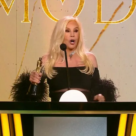 Los bloopers de Susana Giménez en el Martín Fierro de la Moda 2026