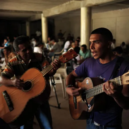 En la cárcel Modelo de Bogotá, un plan musical abre el debate sobre el sistema penal